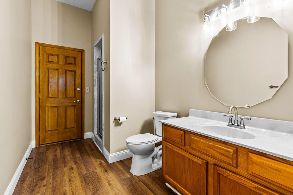 2005 Bennett Road St. Augustine, FL 32092 - Photo 37 of 95 a bathroom with a sink and a mirror