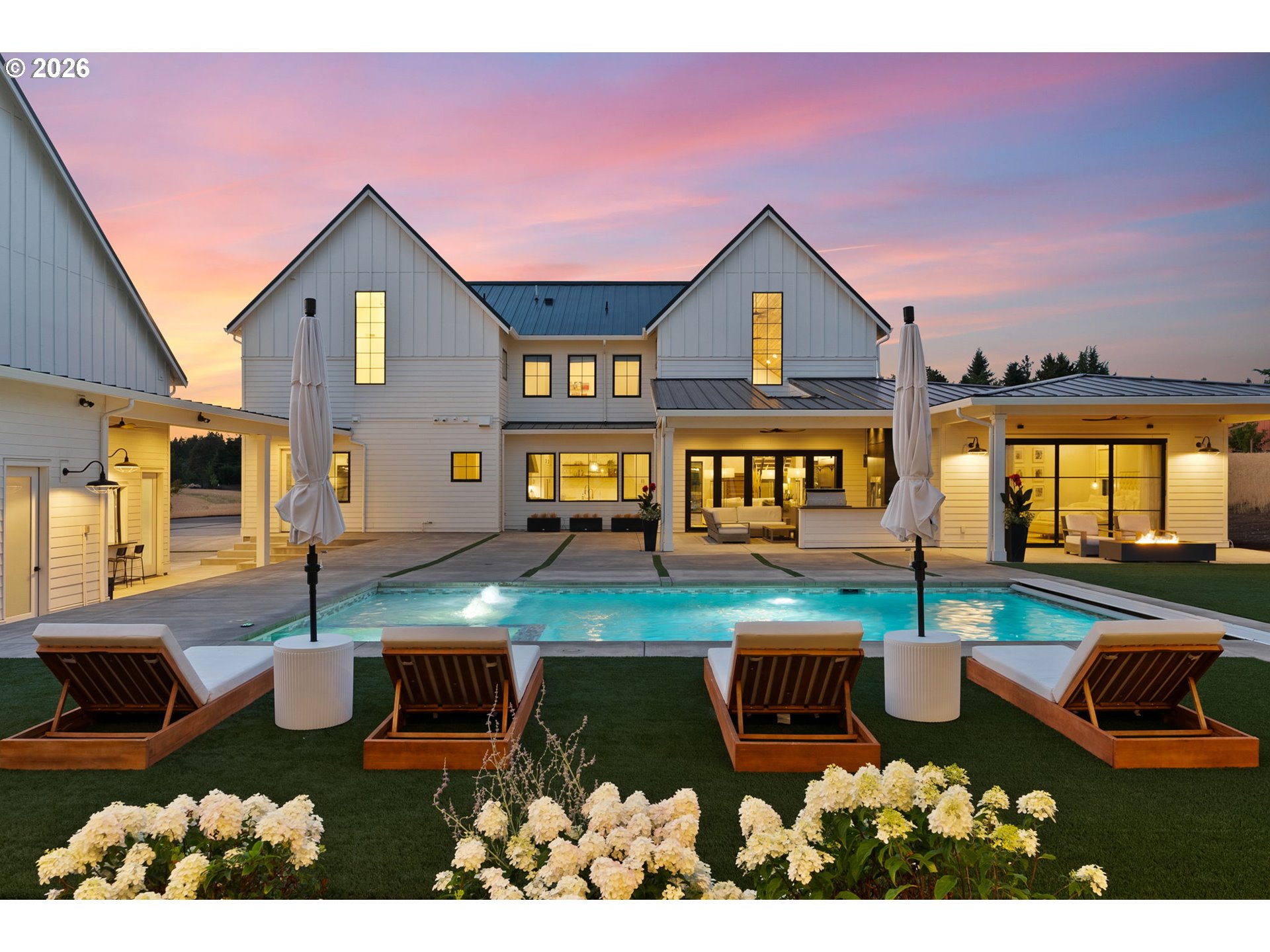22280 Southwest Stafford Road Tualatin, OR 97062 - Photo 2 of 48 a view of swimming pool with outdoor seating