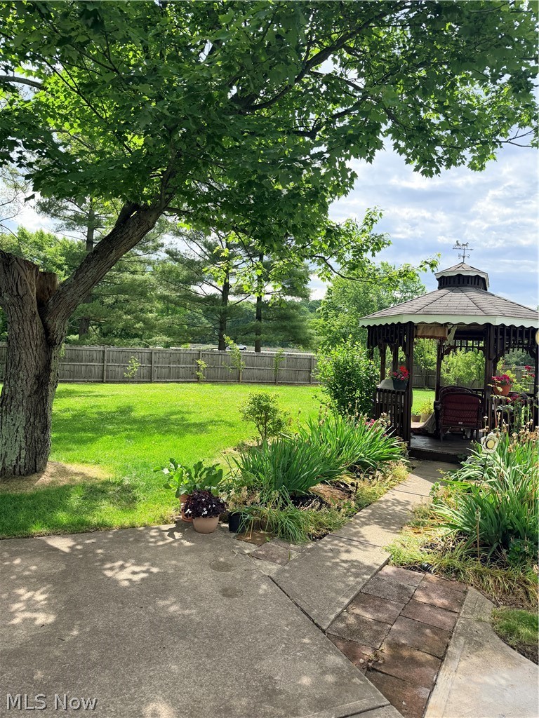 15381 Howe Road Strongsville, OH 44136 - Photo 7 of 50 yard with gazebo