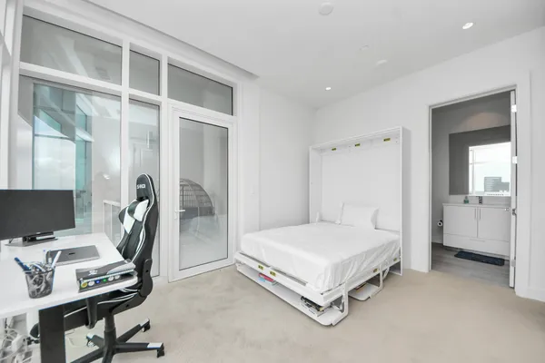 a view of room with workspace