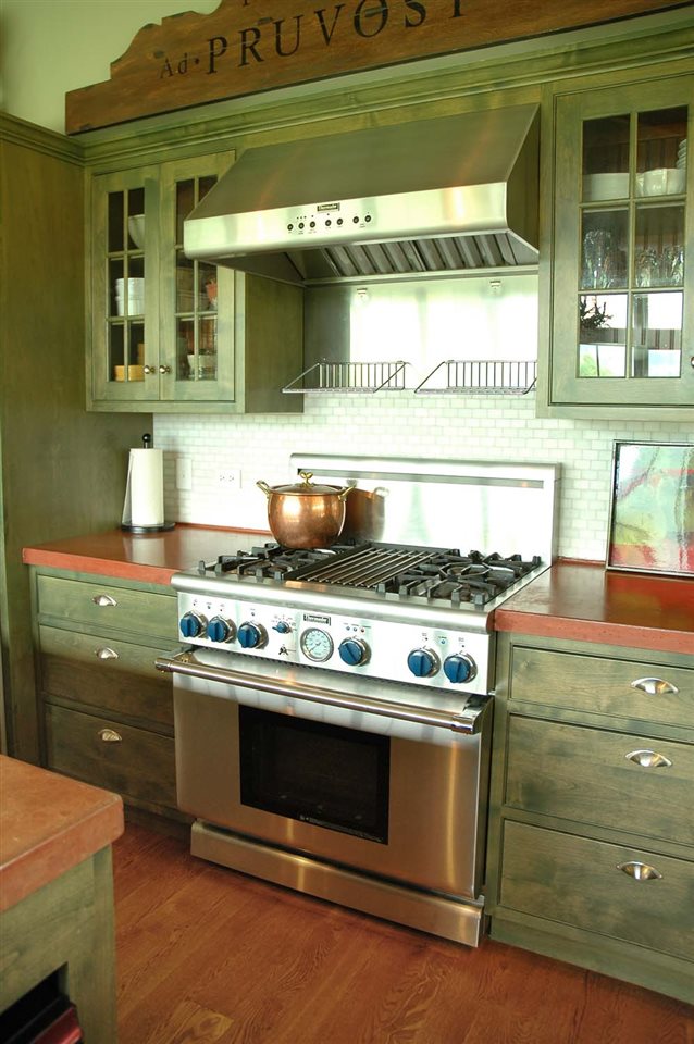 4981 Laurel Road Shipman, VA 22971 - Photo 14 of 34 a stove top oven sitting inside of a kitchen