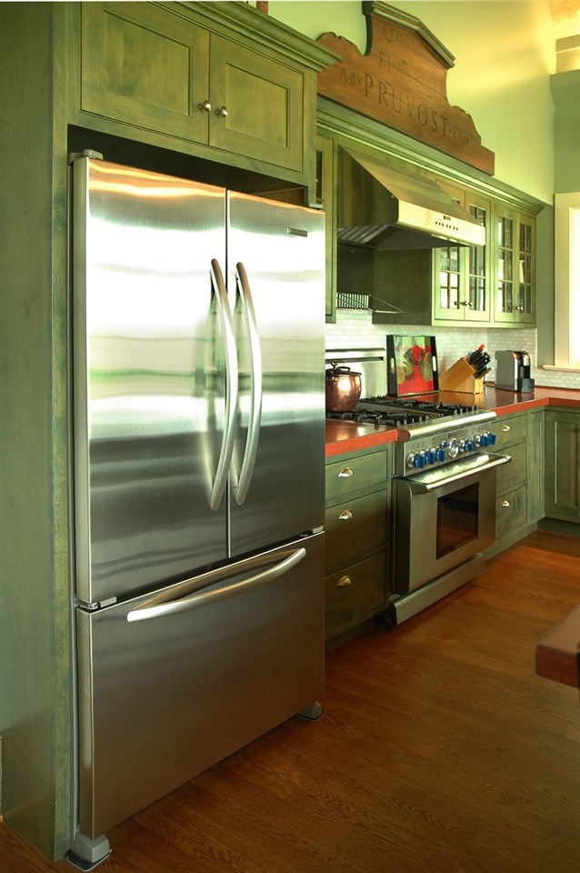 4981 Laurel Road Shipman, VA 22971 - Photo 15 of 34 a kitchen with stainless steel appliances granite countertop a stove and a refrigerator