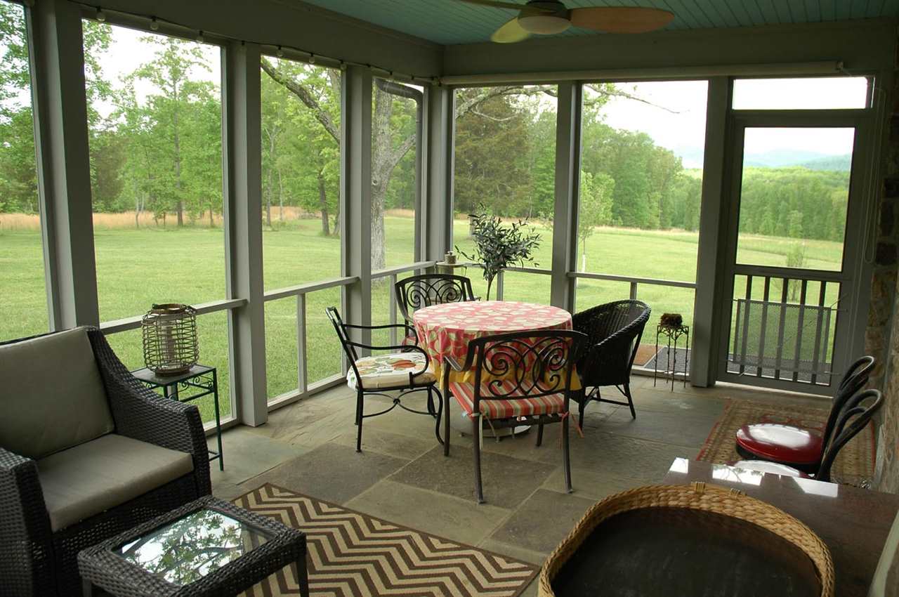 4981 Laurel Road Shipman, VA 22971 - Photo 21 of 34 a view of a dining room with furniture window and outside view