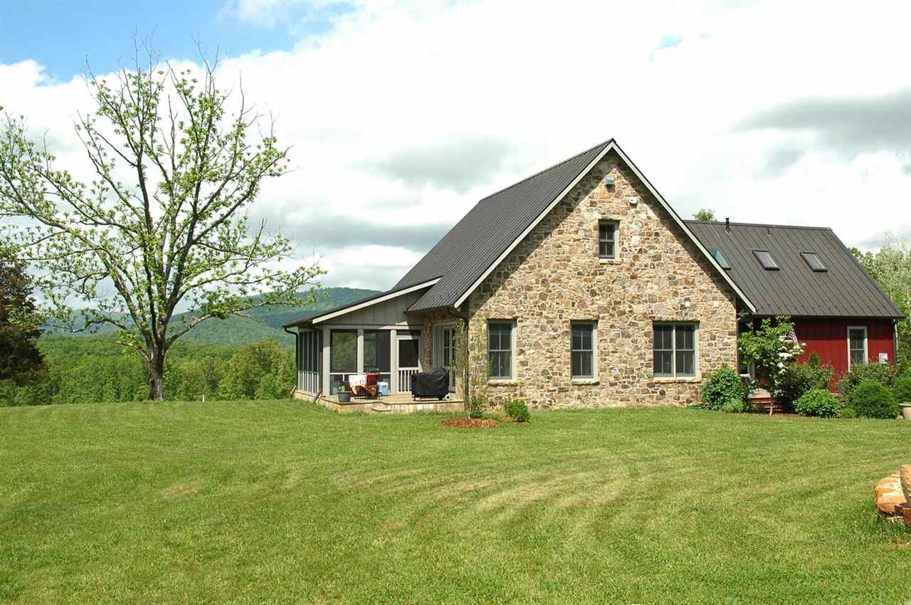 4981 Laurel Road Shipman, VA 22971 - Photo 4 of 34 a front view of house with yard and green space