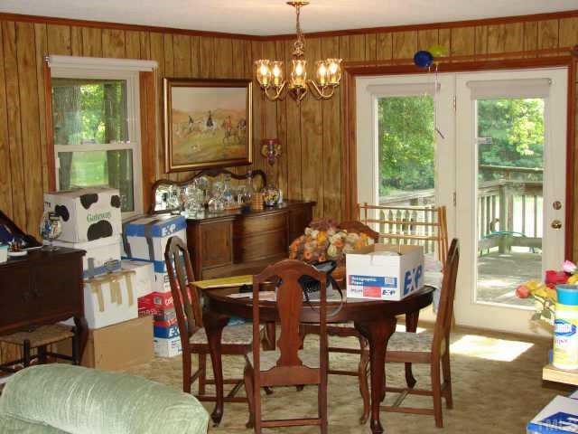 4812 Bahama Road Rougemont, NC 27572 - Photo 2 of 8 a view of a dining room with furniture window and outside view