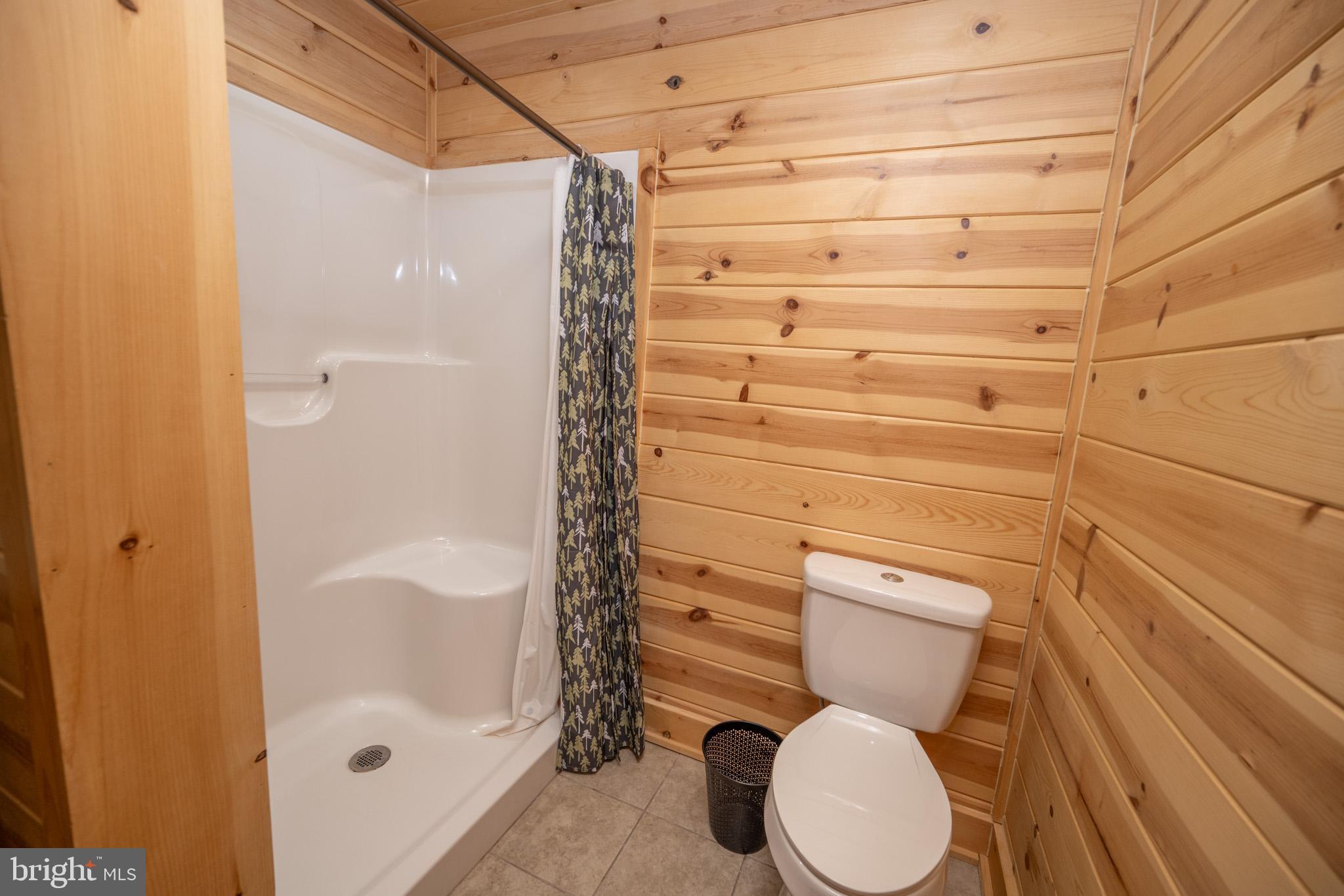 88 Gravelly Run Road McHenry, MD 21541 - Photo 47 of 79 a bathroom with a toilet and a shower
