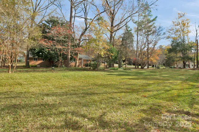 a view of a green field