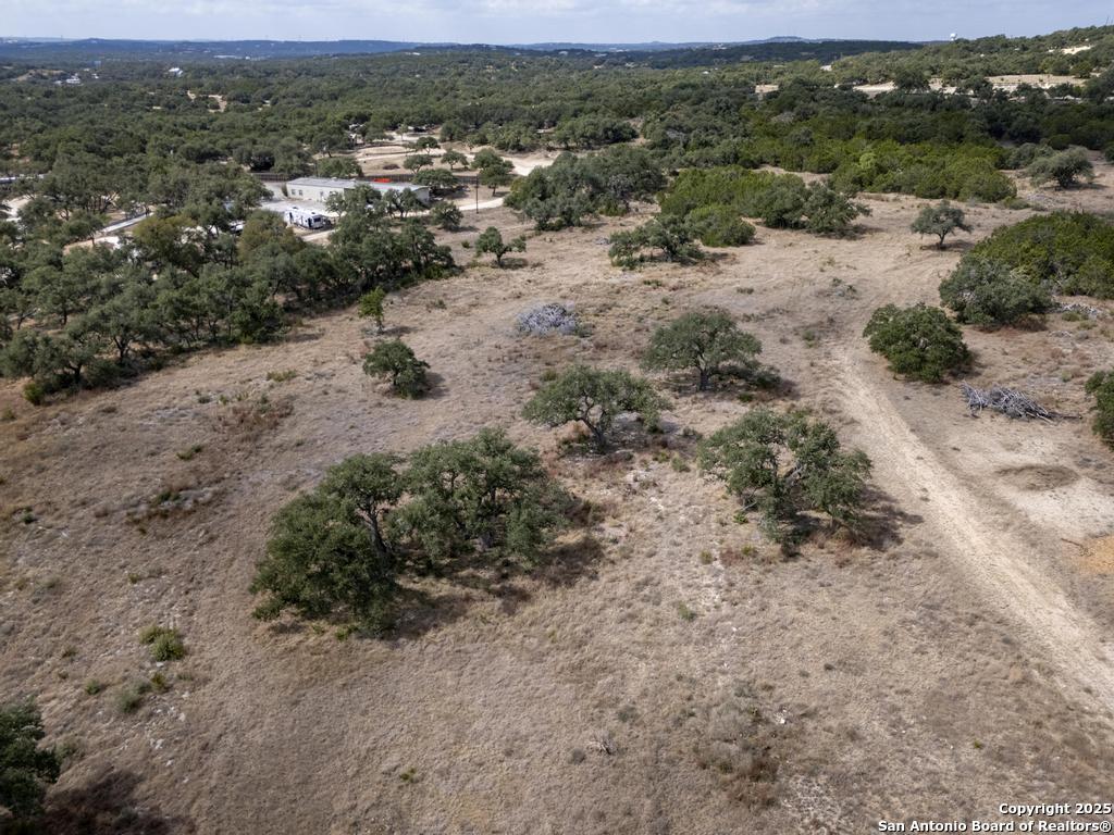 227 Mitchell Drive Spring Branch, TX 78070 - Photo 16 of 45 a view of a dry yard with lots of trees