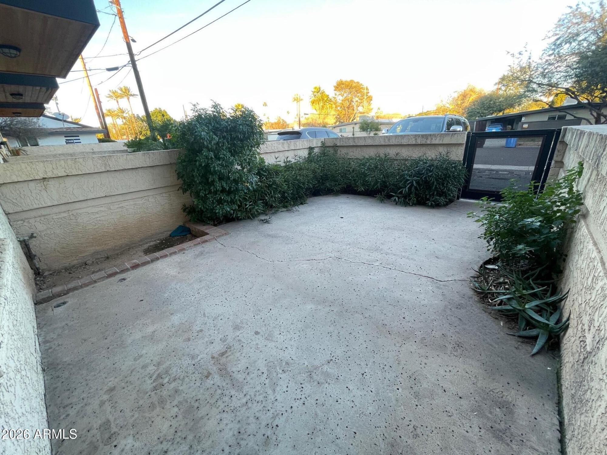 5830 North 10th Street, Unit 2 Phoenix, AZ 85014 - Photo 4 of 39 Private Fenced Patio 2