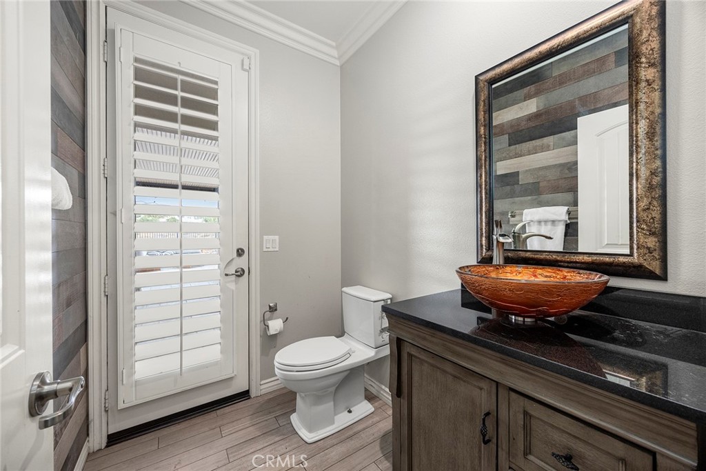 13734 Sweet Avenue Riverside, CA 92503 - Photo 21 of 75 Powder Bath room that is great for access to pool area.