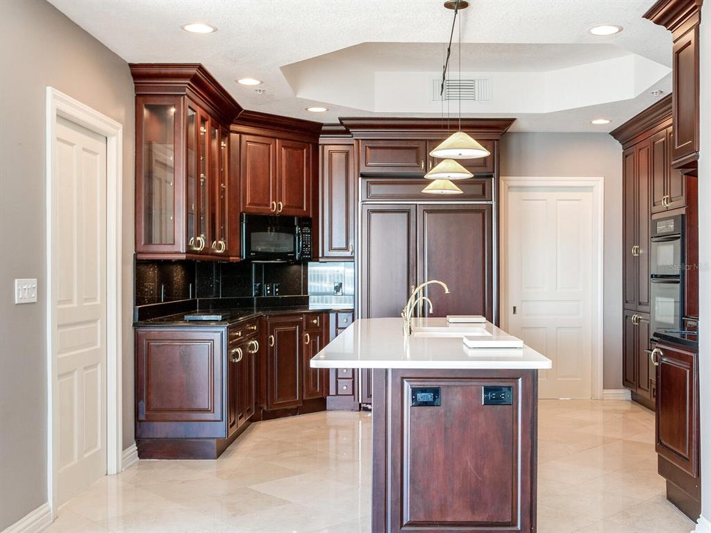 3507 Bayshore Boulevard, Unit 1202 Tampa, FL 33629 - Photo 19 of 68 a kitchen with a sink stainless steel appliances and cabinets
