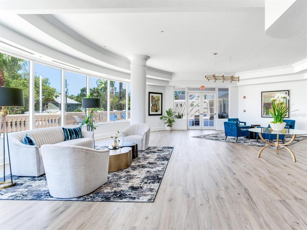 3507 Bayshore Boulevard, Unit 1202 Tampa, FL 33629 - Photo 57 of 68 a living room with furniture and a large window