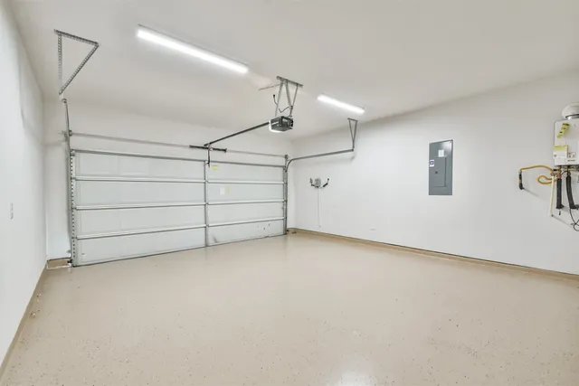 a view of swimming pool with an ocean view