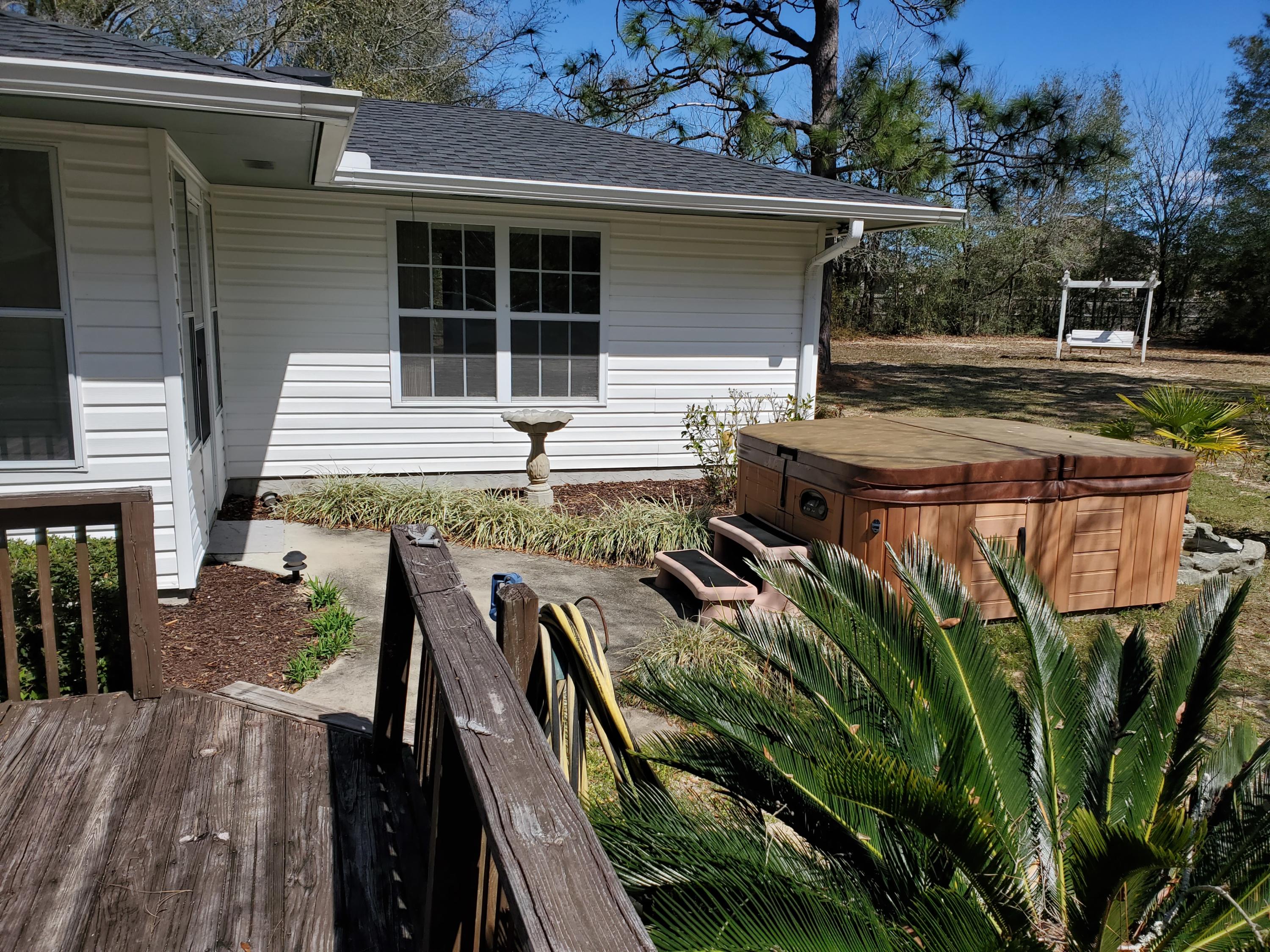6197 Sundew Street Crestview, FL 32539 - Photo 25 of 34 Hot tub works!