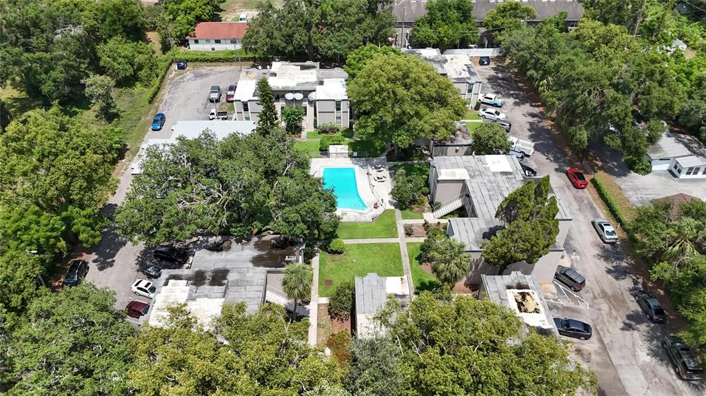 125 Picardy Villa Circle, Unit 100 Brandon, FL 33510 - Photo 52 of 52 an aerial view of a house with outdoor space