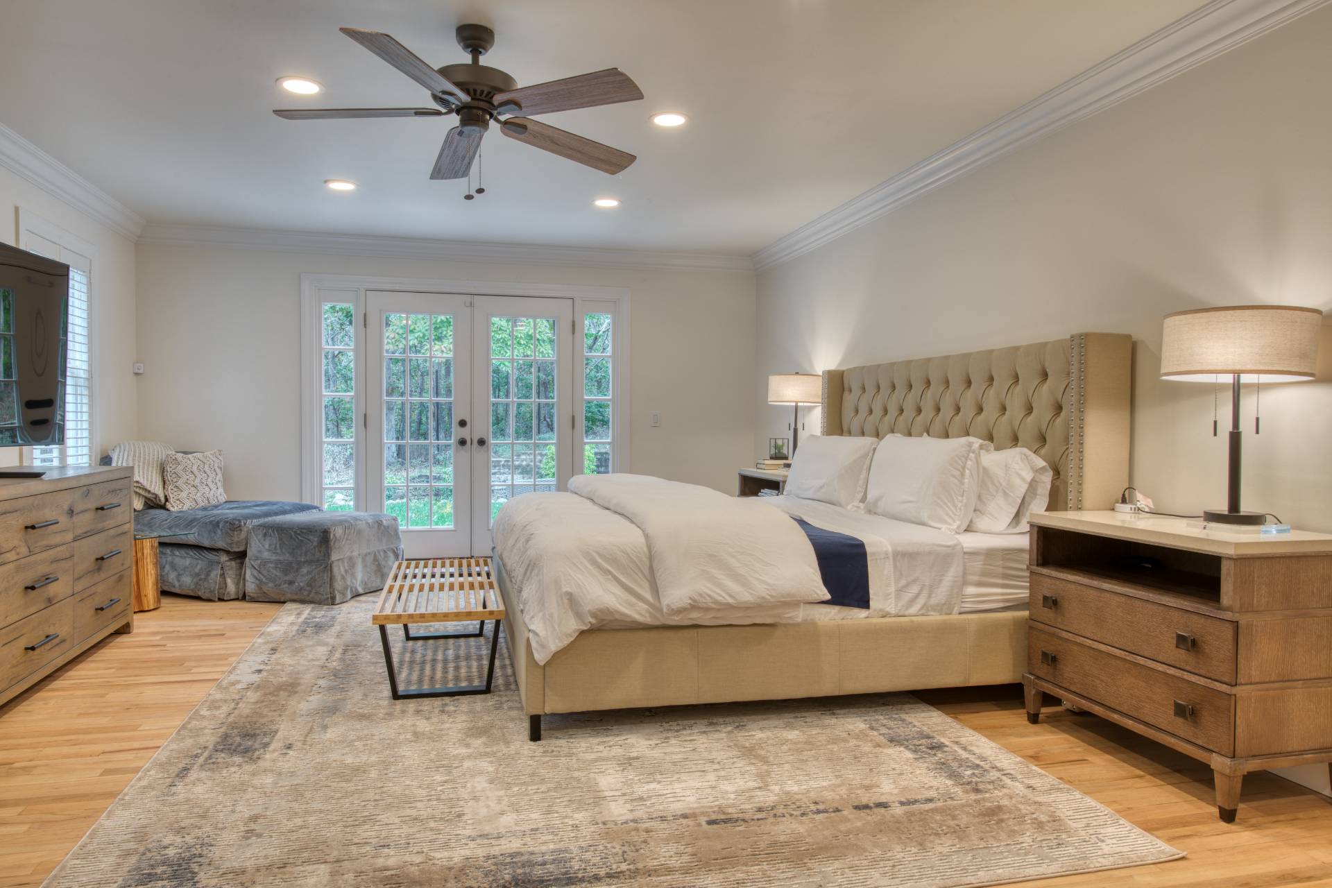 8 Grape Arbor Lane East Hampton, NY 11937 - Photo 6 of 15 a bedroom with furniture and a large window