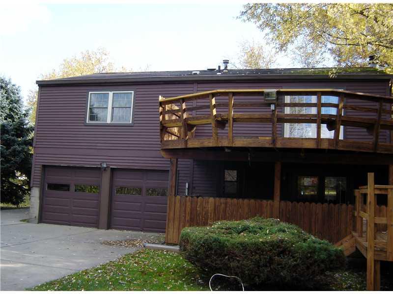 532 Partridge Run Road Gibsonia, PA 15044 - Photo 2 of 19 Exterior Back. Rear has an expansive deck for entertaining and a fenced in patio on the lower level.