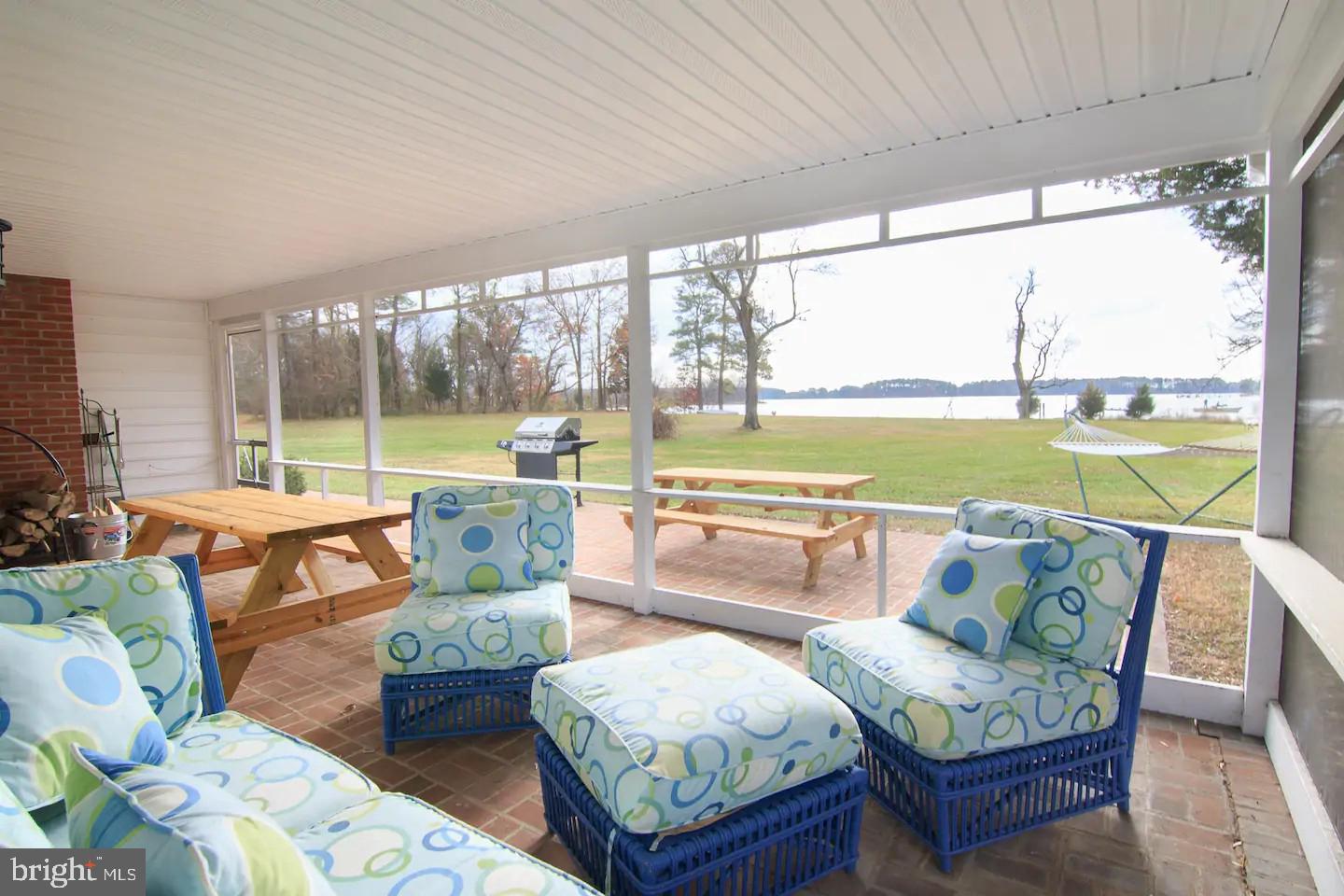 23432 Berry Road Bozman, MD 21612 - Photo 8 of 25 Cozy waterside screened porch