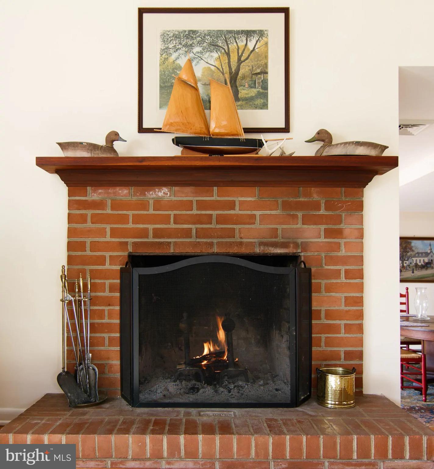 23432 Berry Road Bozman, MD 21612 - Photo 10 of 25 Wood burning fireplace