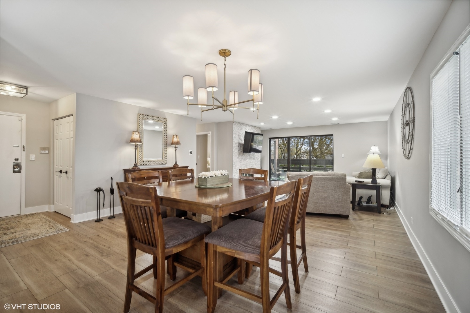 1088 Shermer Road, Unit 204 Northbrook, IL 60062 - Photo 12 of 28 a view of a dining room with furniture