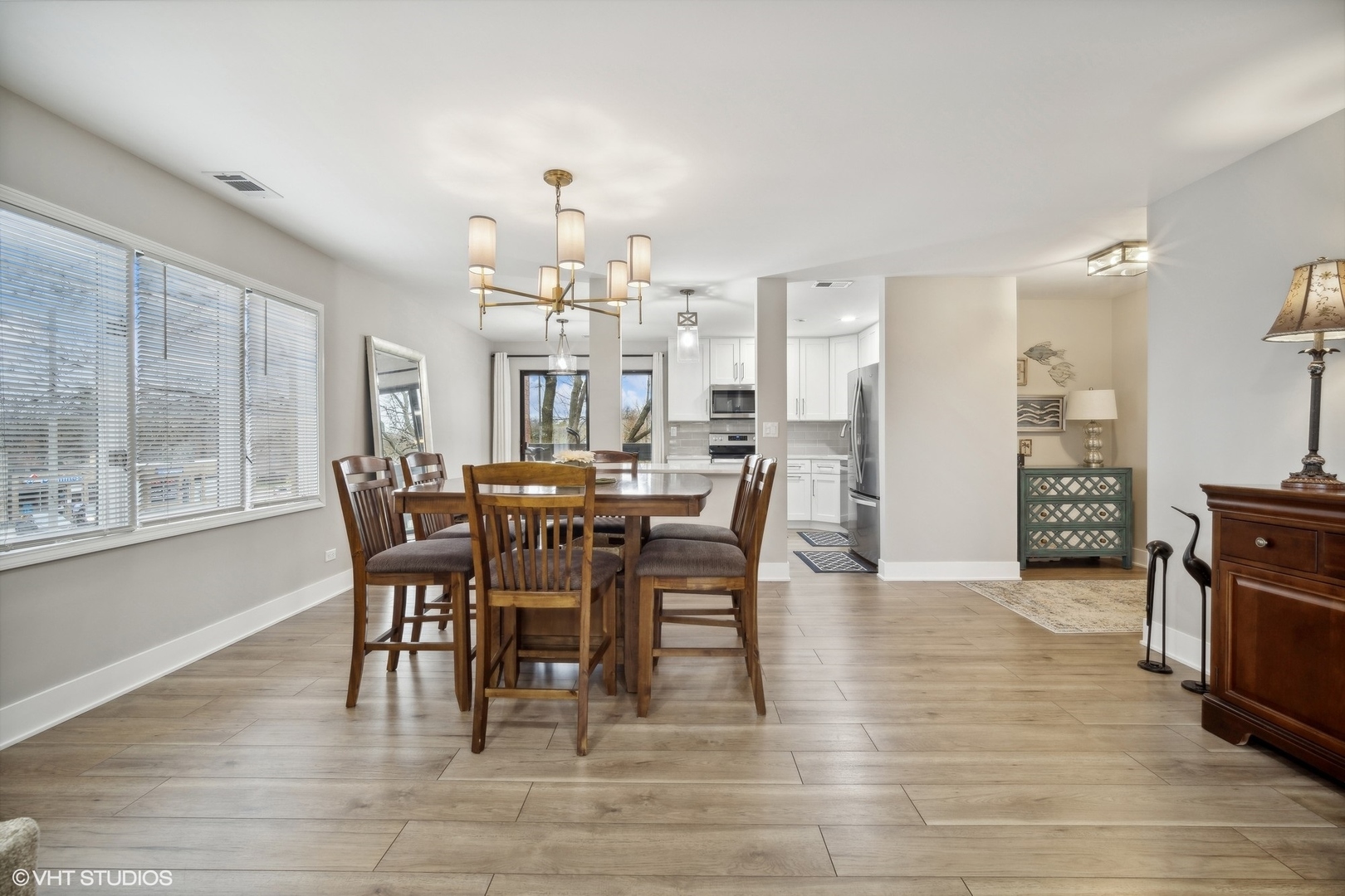 1088 Shermer Road, Unit 204 Northbrook, IL 60062 - Photo 6 of 28 a view of a dining room with furniture