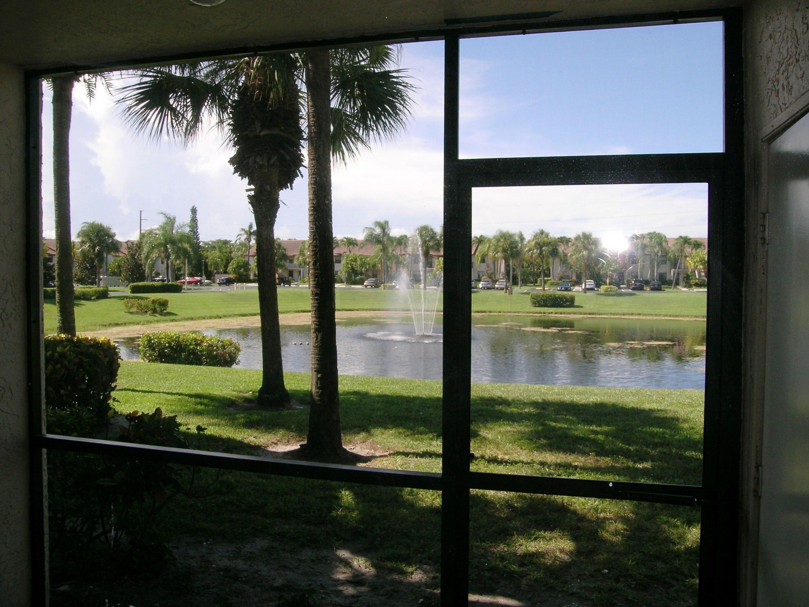 22017 Palms Way, Unit 105 Boca Raton, FL 33433 - Photo 6 of 15 View from patio