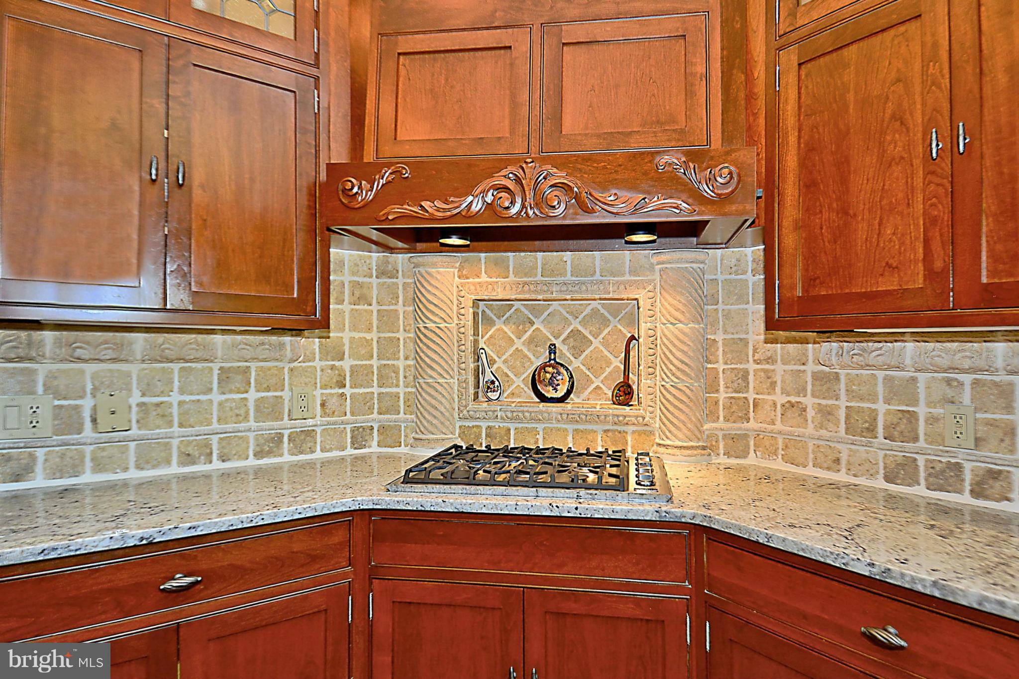 10020 Ormond Road Potomac, MD 20854 - Photo 11 of 30 Gas Cook Top with Exhaust Hood