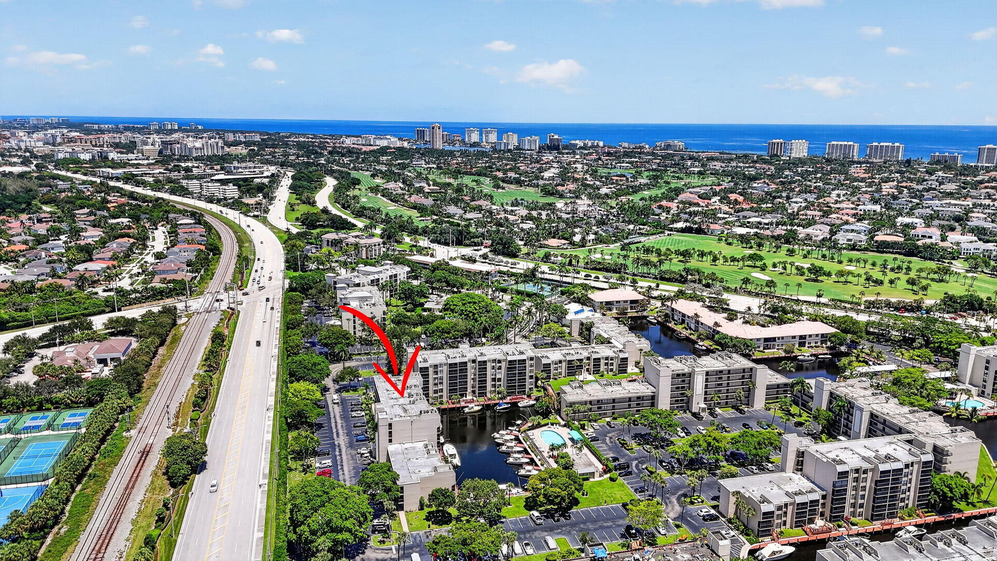 4 Royal Palm Way, Unit 403 Boca Raton, FL 33432 - Photo 50 of 56 Aerial