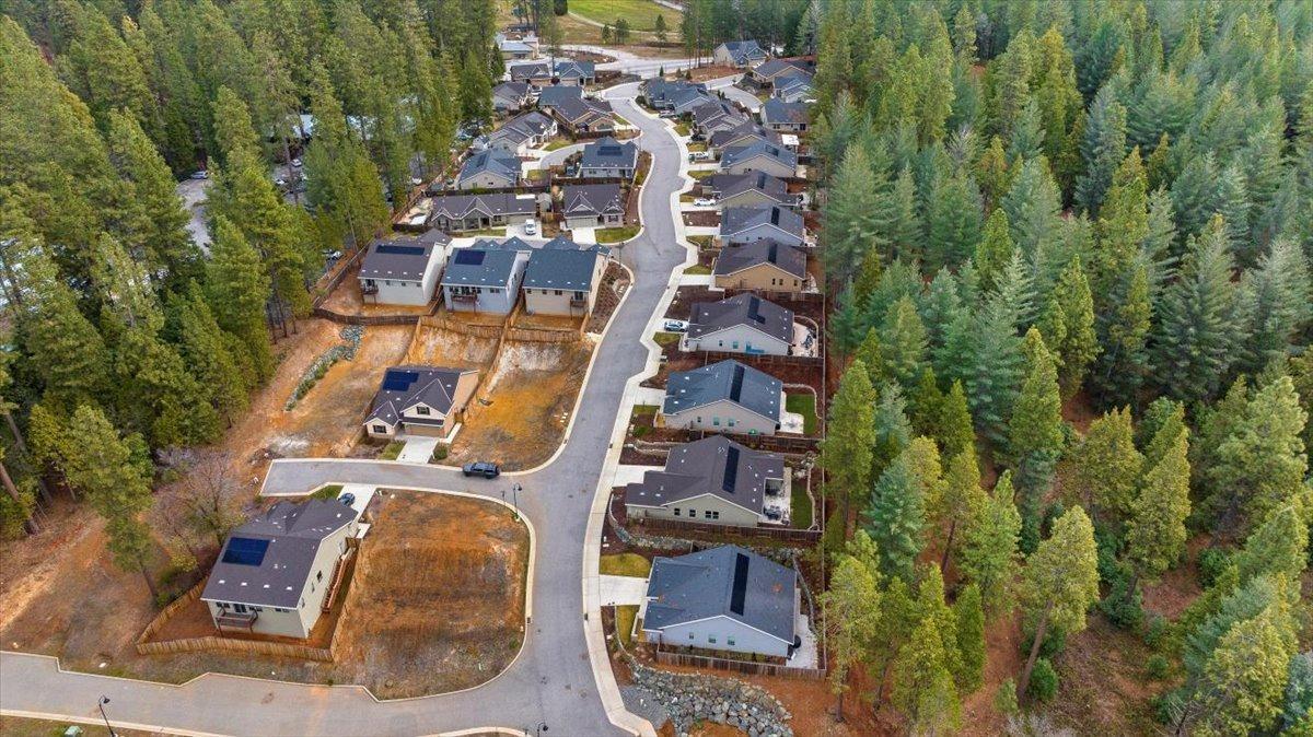 110 Jackrabbit Road Grass Valley, CA 95945 - Photo 8 of 9 an aerial view of a house with a yard