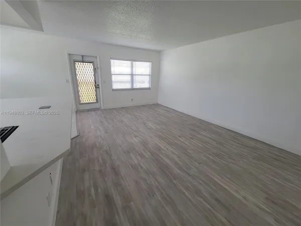 a view of a large window with an outdoor space