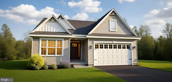 a view of house with yard