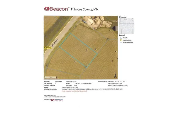 $40,000 | Tbd ( Lot 3-blk 2) Tbd ( Avenue Southeast, Harmony, MN 55939