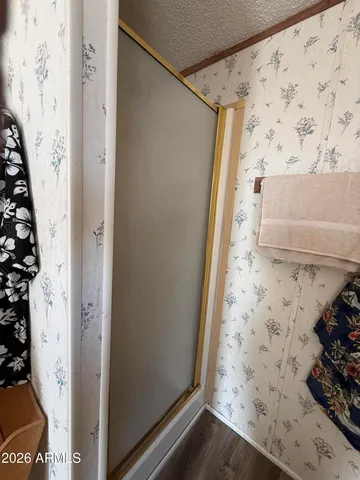 a view of bathroom with shower