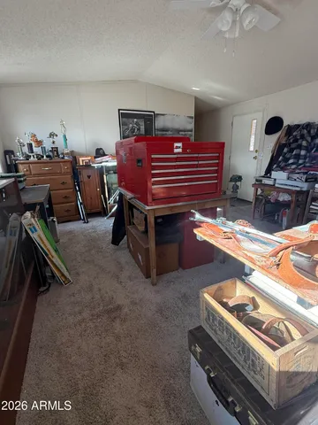 a room with furniture and a chandelier