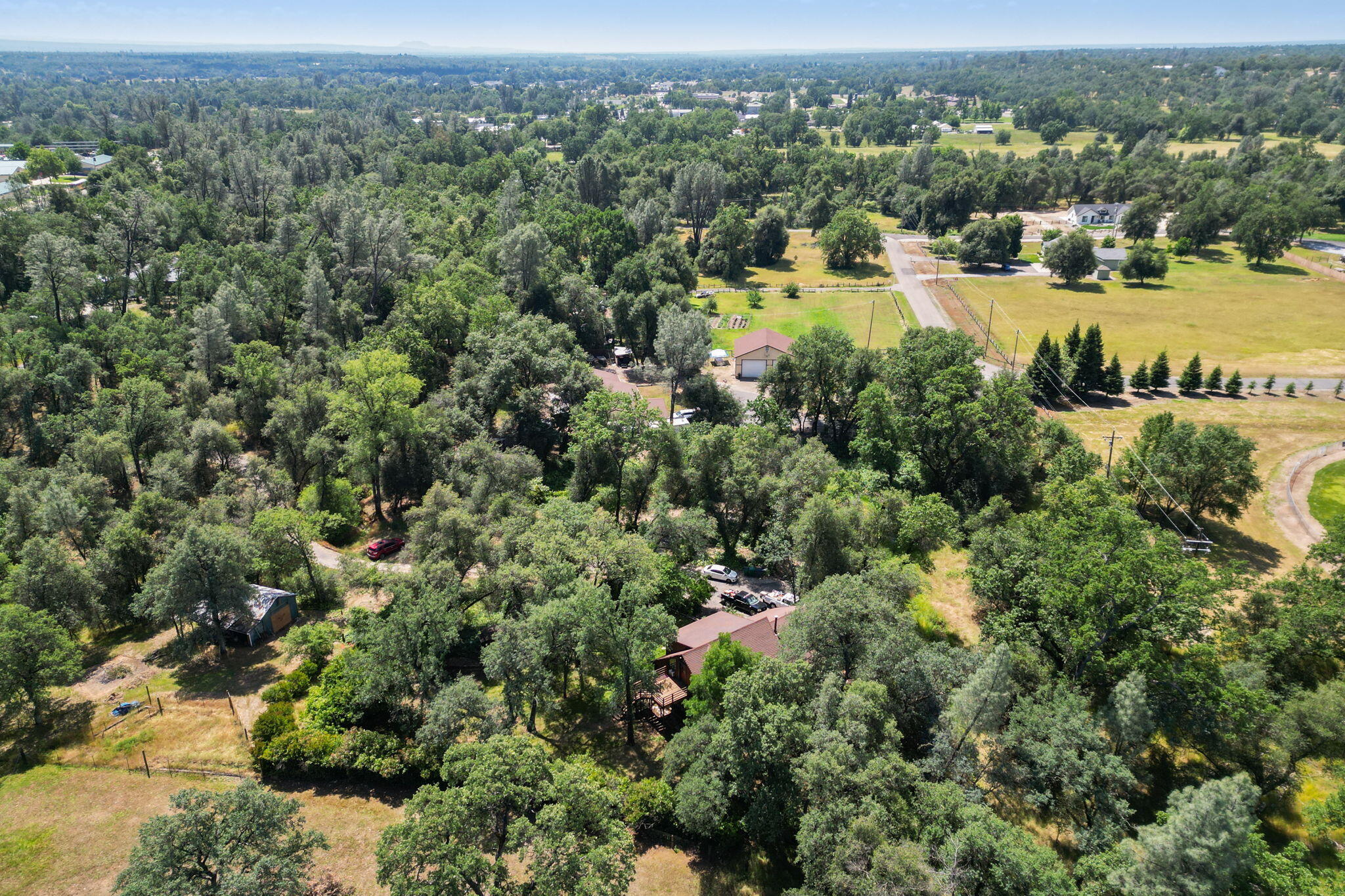9728 Deschutes Road Palo Cedro, CA 96073 - Photo 61 of 69 Aerial View