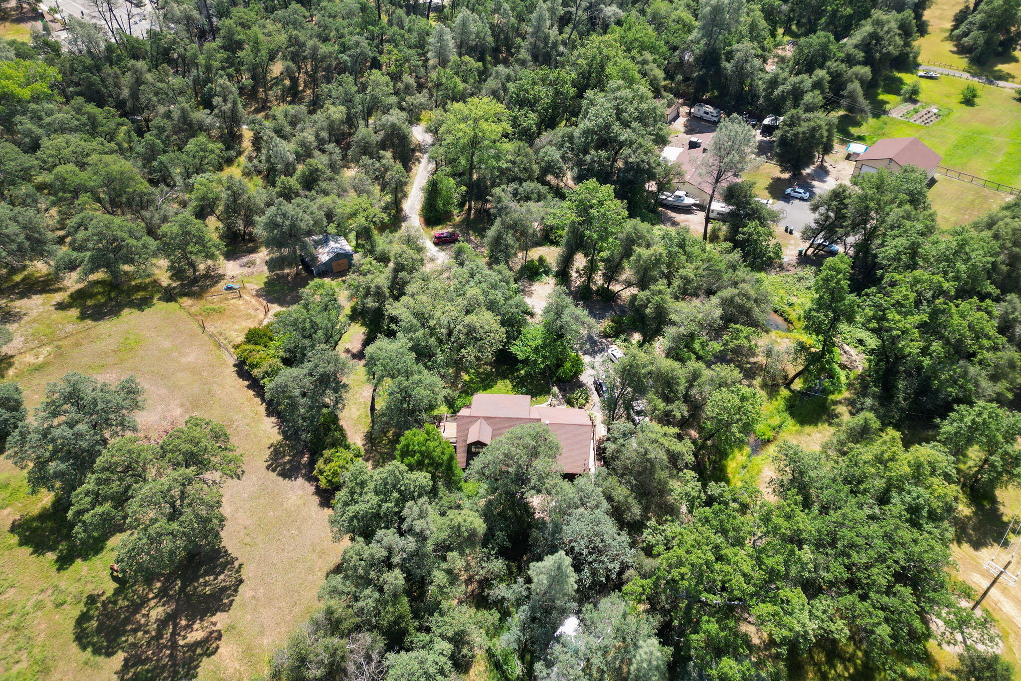 9728 Deschutes Road Palo Cedro, CA 96073 - Photo 65 of 69 Aerial View