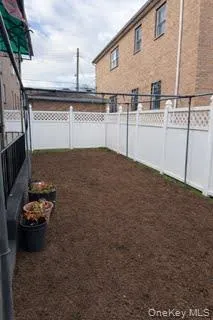 a backyard of a house