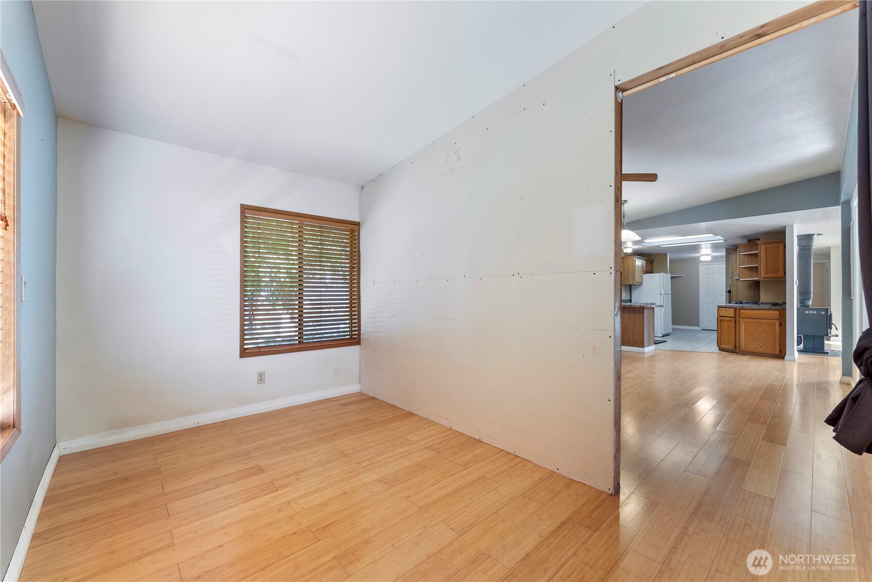 1221 Riverside Avenue Twisp, WA 98856 - Photo 18 of 40 a view of livingroom with hardwood floor and a bathroom