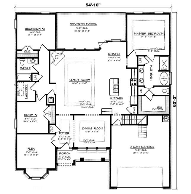 424 Chickadee Street Crestview, FL 32539 - Photo 36 of 37 Emma_Floor plan