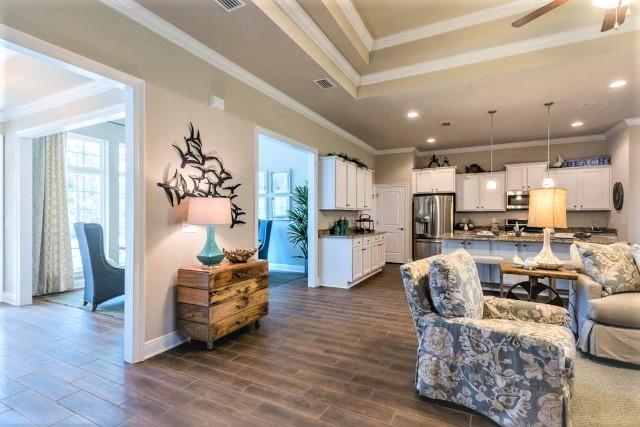 424 Chickadee Street Crestview, FL 32539 - Photo 7 of 37 Emma living room to kitchen
