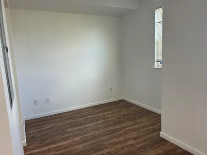 wooden floor in an empty room