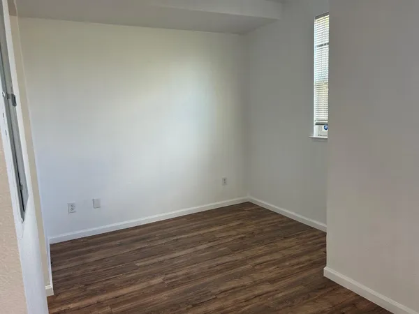 wooden floor in an empty room