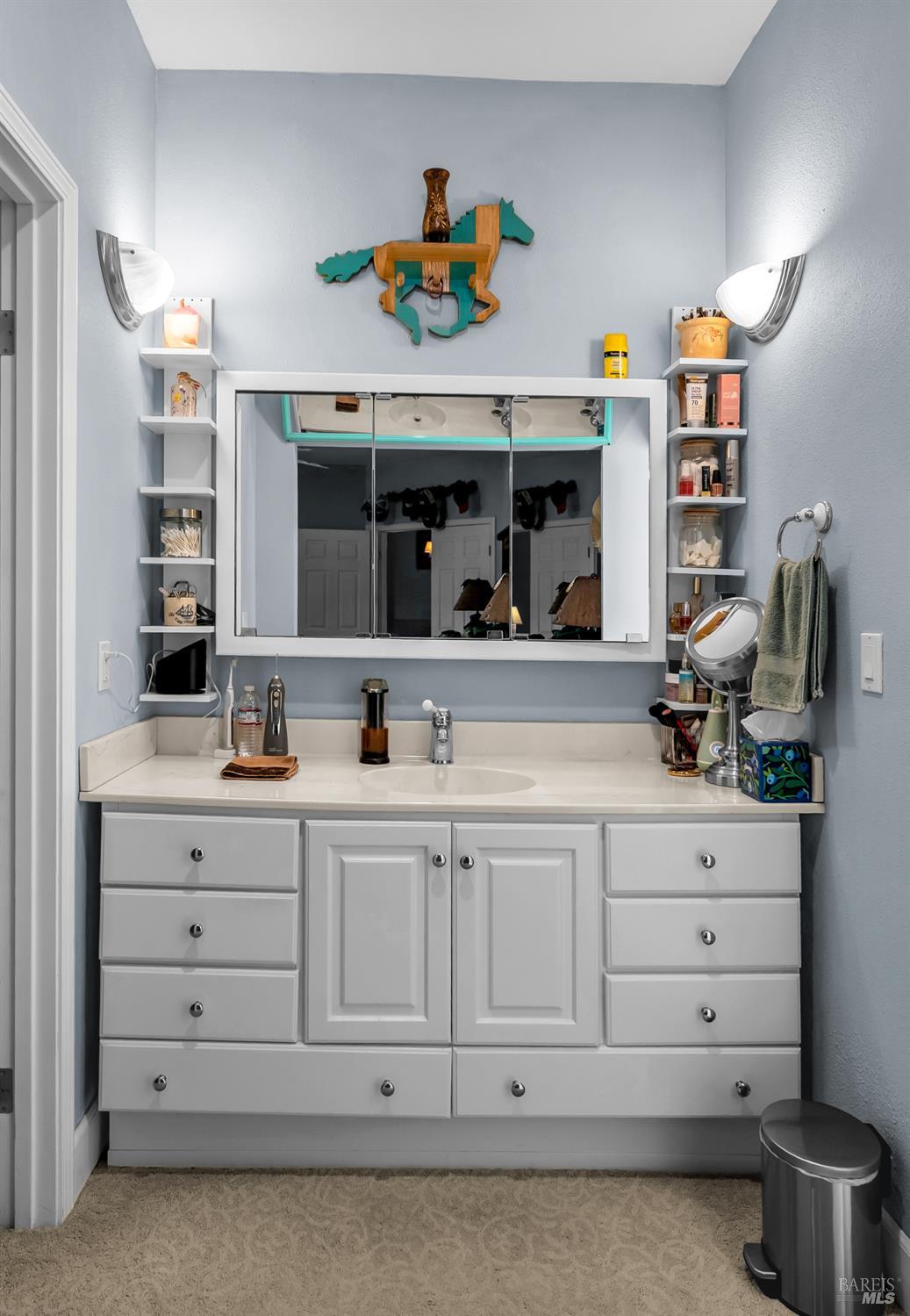 3970 Canyon Road Willits, CA 95490 - Photo 60 of 67 a view of cabinets a window and a lamp