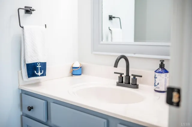 a view of a bedroom with a flat screen tv