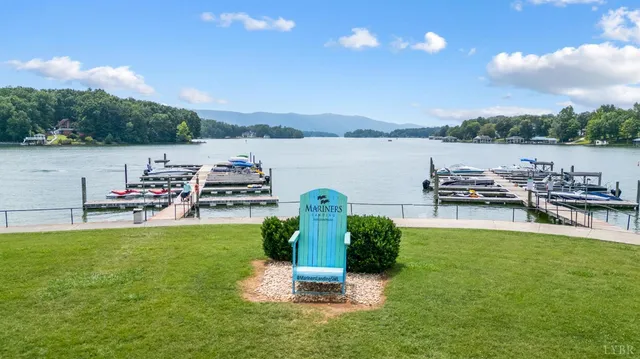 a view of a city with lake