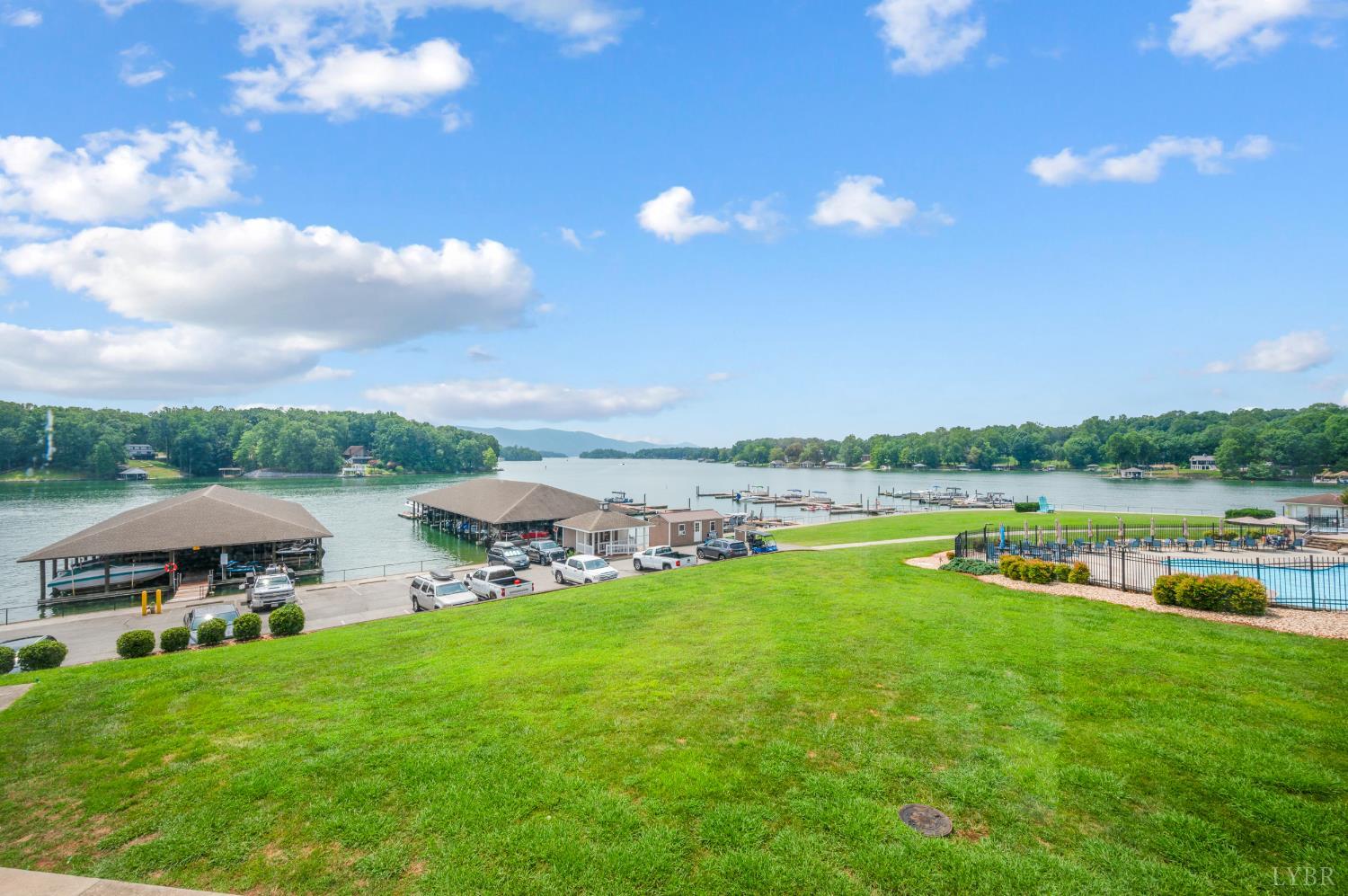 1245 Graves Harbor Trail, Unit 212 Huddleston, VA 24104 - Photo 52 of 60 a view of swimming pool and lake view