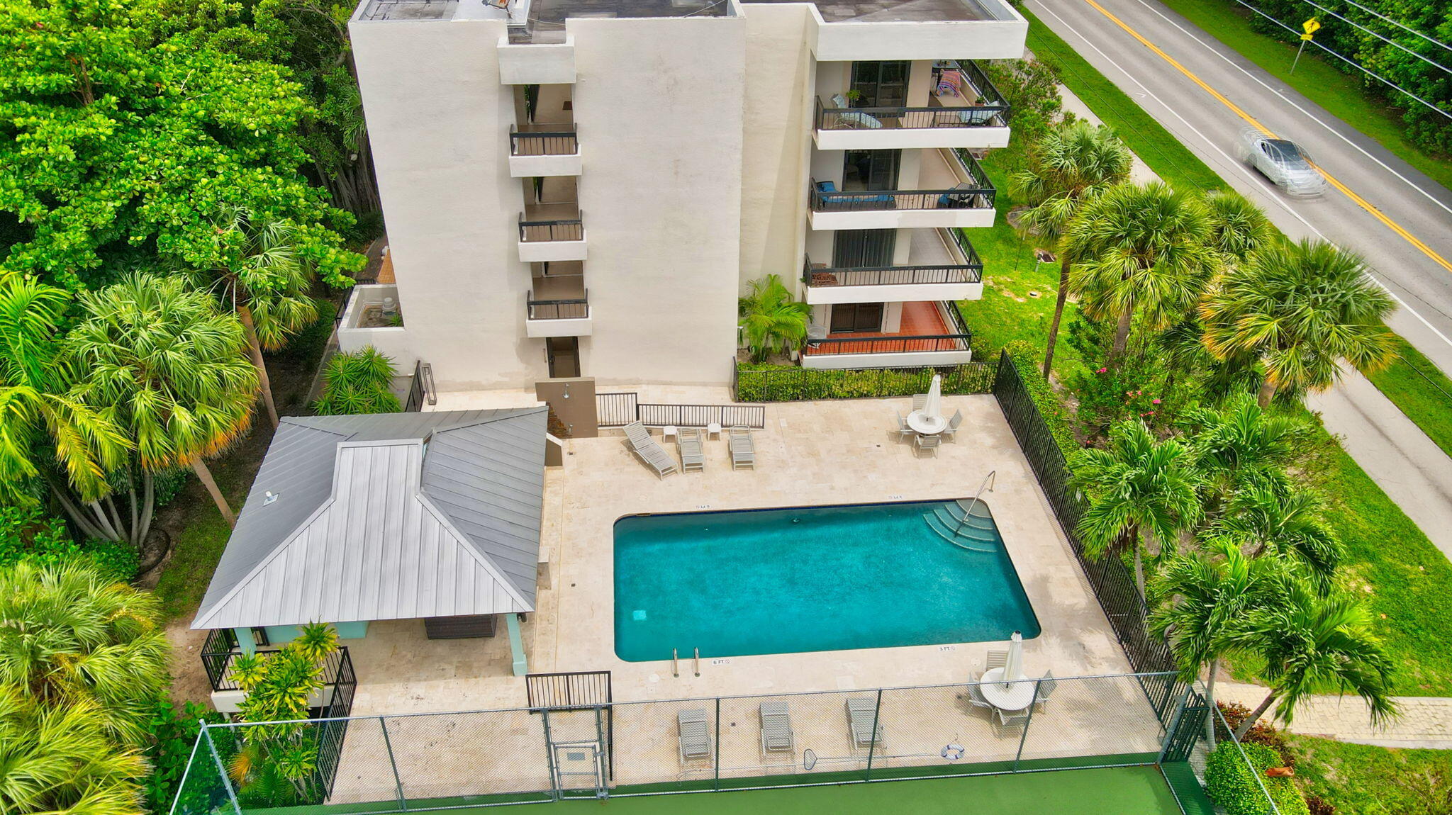 277 North Ocean Boulevard, Unit 3010 Boca Raton, FL 33432 - Photo 37 of 37 a view of swimming pool with a yard