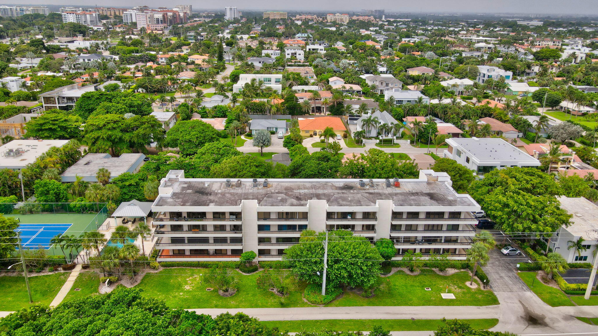 277 North Ocean Boulevard, Unit 3010 Boca Raton, FL 33432 - Photo 7 of 37 an aerial view of multiple houses