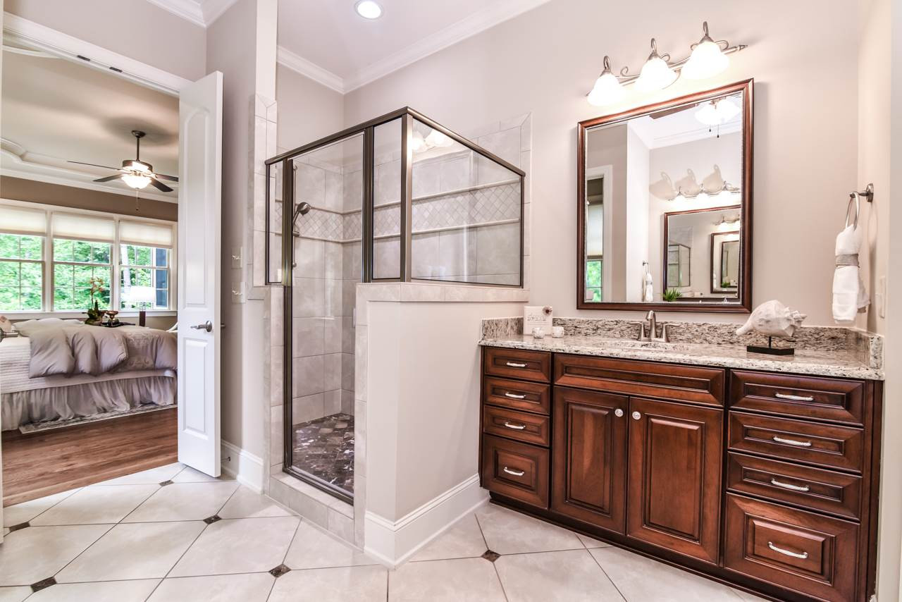 6924 Mactavish Way Raleigh, NC 27613 - Photo 17 of 30 His and her sinks with ample counter space. Master bath