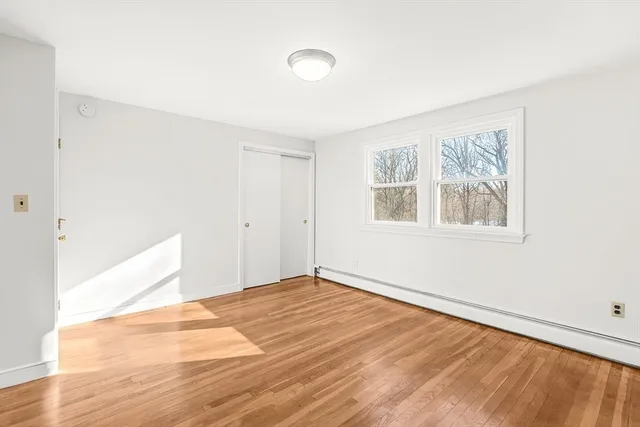 a backyard of a house